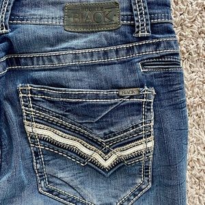 Buckle Black Mens Jeans